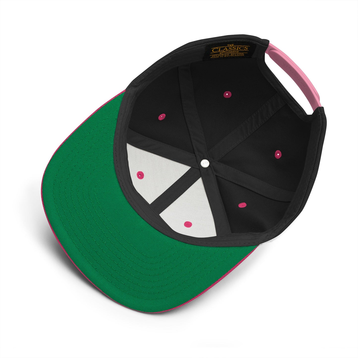 Neon Pink Blegh Snapback Hat - Blegh Hats